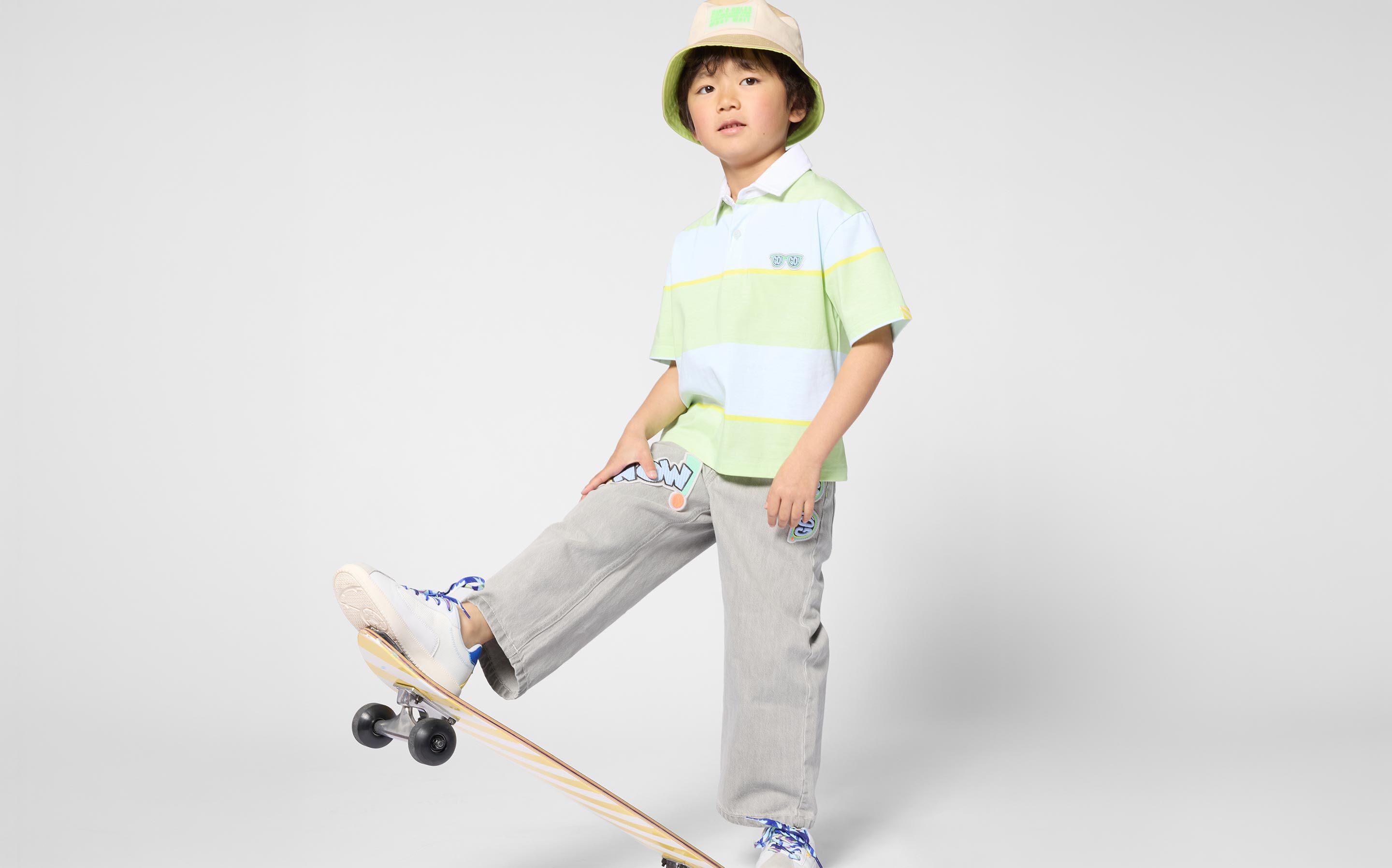 Bottoms from the SS26 collection for boys by Billieblush