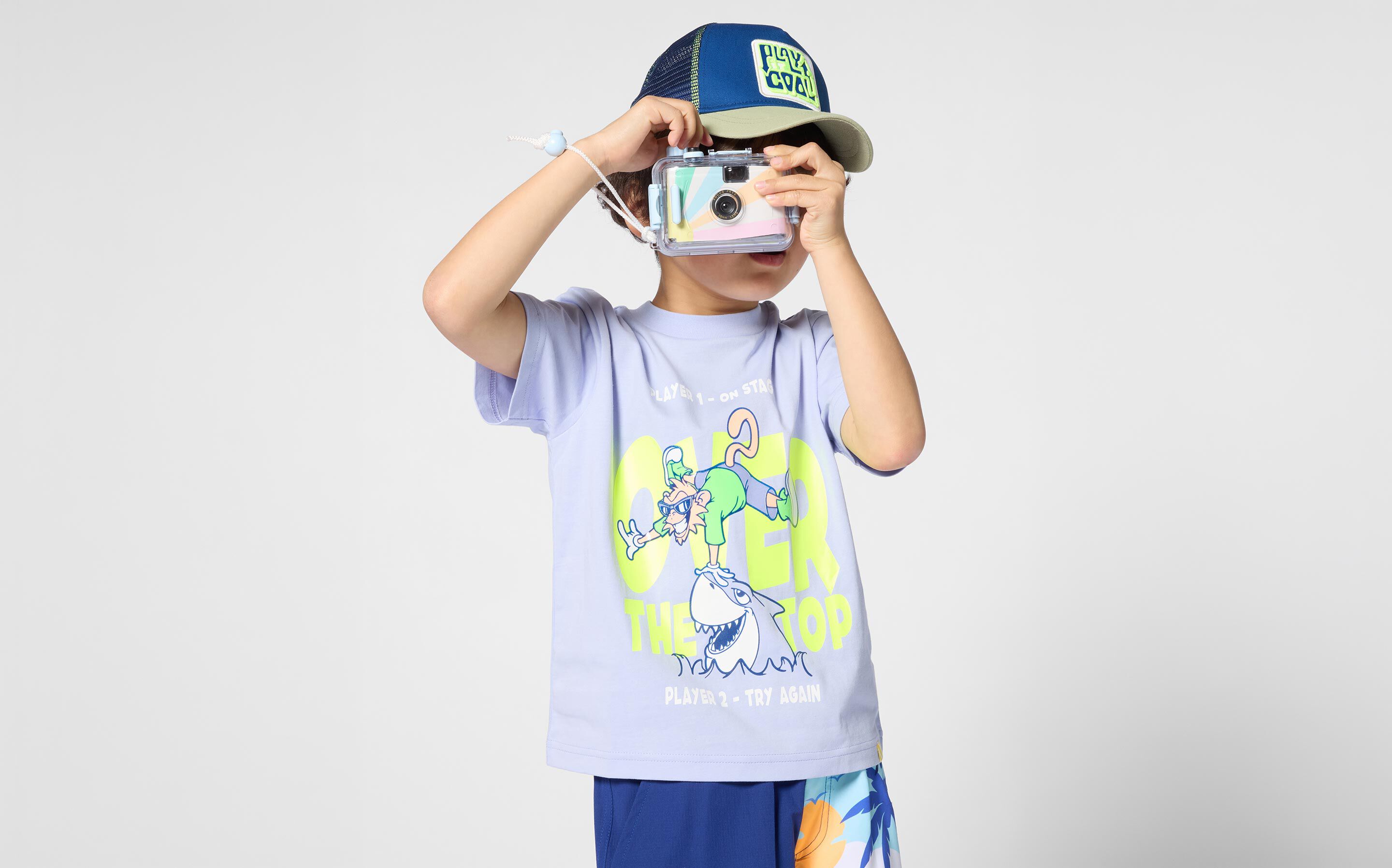 Tops from the SS26 collection for boys by Billieblush