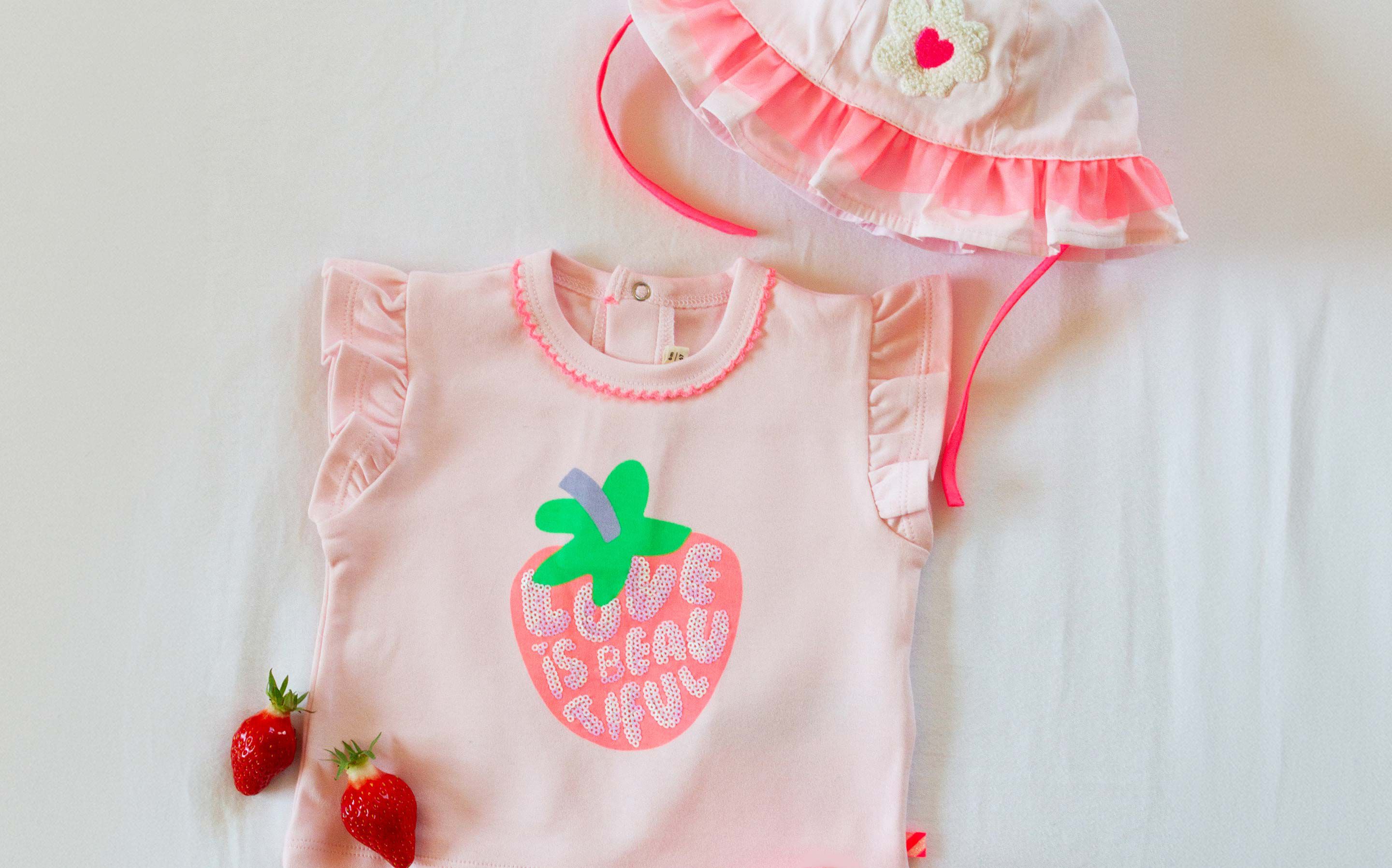 Les hauts de la collection b&eacute;b&eacute; fille Billieblush