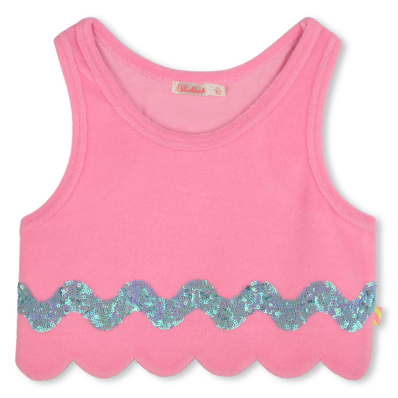 Terry cloth vest top BILLIEBLUSH 
                        GIRL