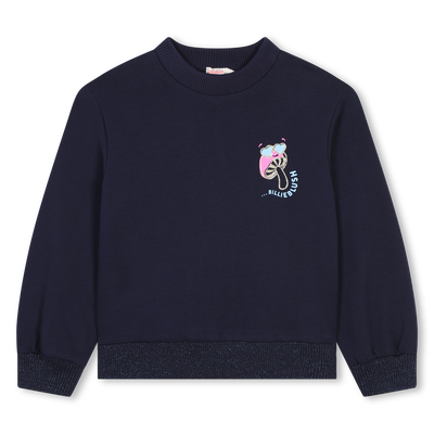 Cotton jersey sweatshirt BILLIEBLUSH GIRL