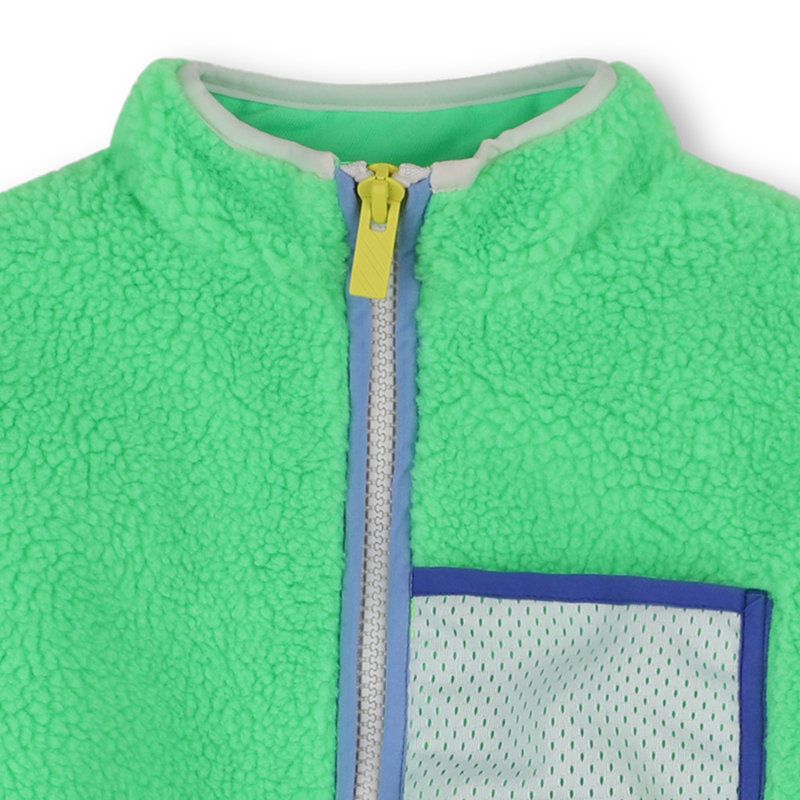 Plush fabric jacket BILLIEBLUSH 
                    BOY