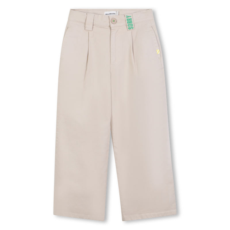Twill trousers BILLIEBLUSH 
                        BOY