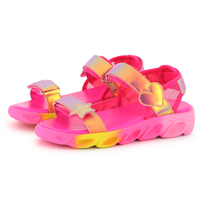 Bi-material sandals BILLIEBLUSH GIRL