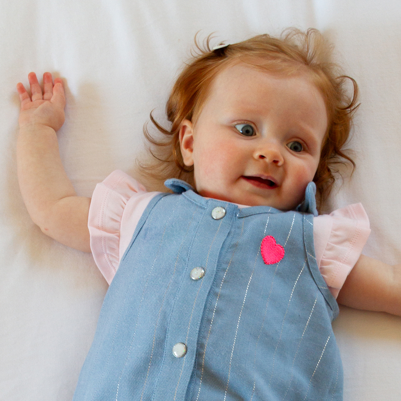 COTTON JUMPSUIT BILLIEBLUSH 
                        GIRL