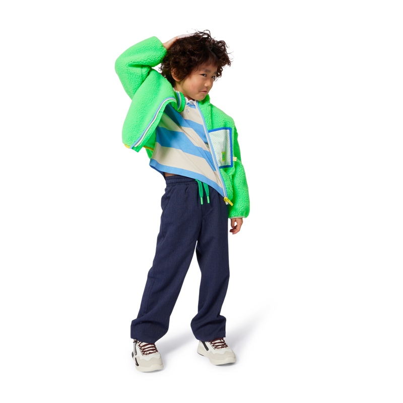 Plush fabric jacket BILLIEBLUSH 
                    BOY