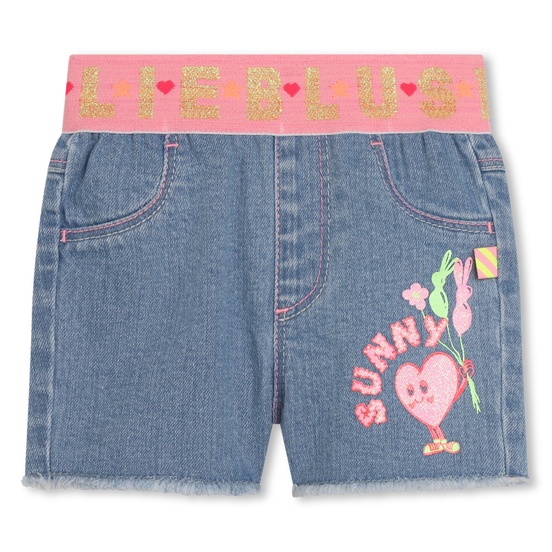 Denim shorts BILLIEBLUSH 
                        GIRL