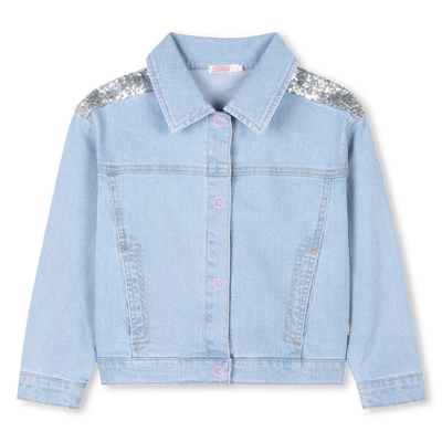Sequin denim jacket BILLIEBLUSH GIRL