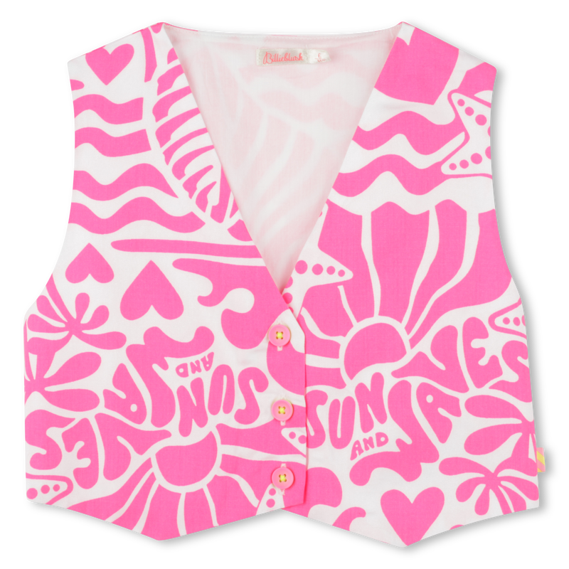 Sleeveless suit vest BILLIEBLUSH 
                        GIRL