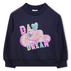 Fleece sweatshirt BILLIEBLUSH 
                    GIRL