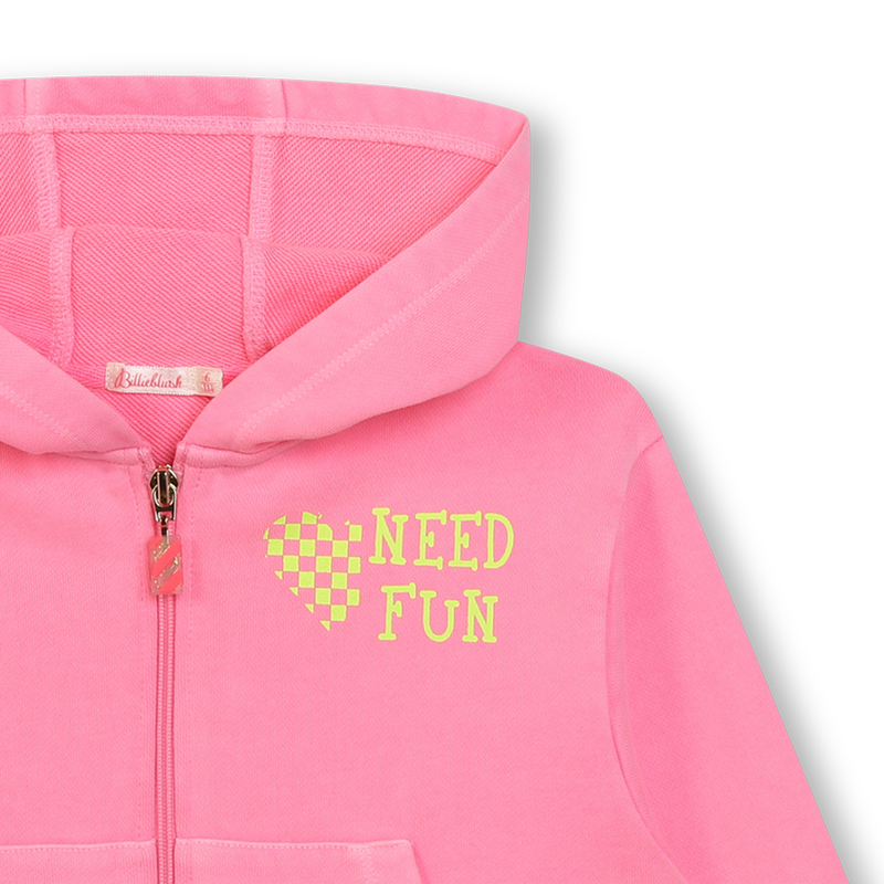 Fleece sweatshirt BILLIEBLUSH 
                        GIRL