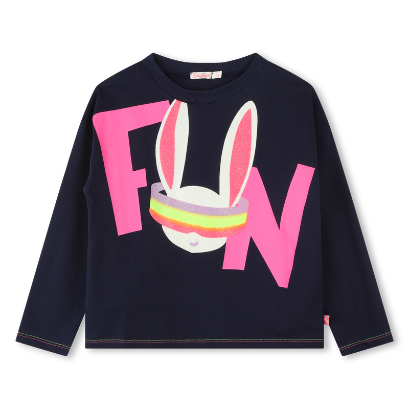 Graphic long-sleeve BILLIEBLUSH 
                        GIRL