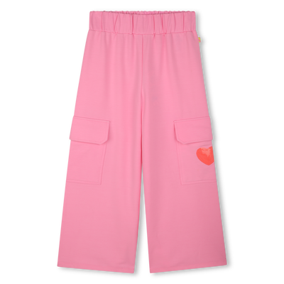 Wide-leg fleece trousers BILLIEBLUSH GIRL