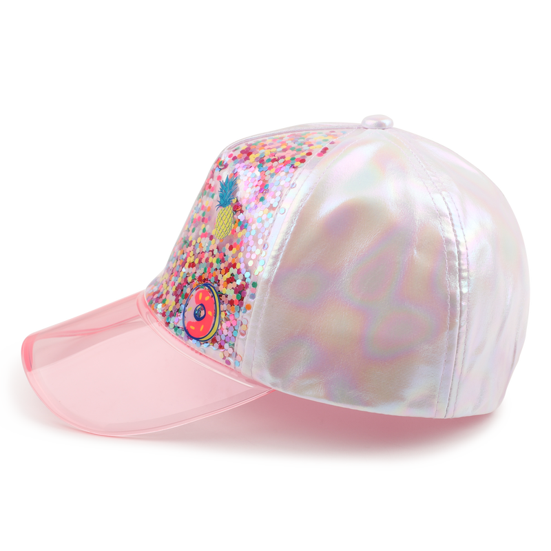 CAP WITH TRANSPARENT VISOR BILLIEBLUSH 
                        GIRL