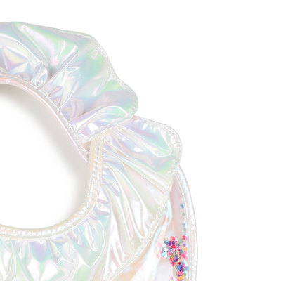 SHINY TEXTILE BIB BILLIEBLUSH GIRL