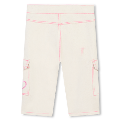 Embroidered cotton trousers BILLIEBLUSH GIRL