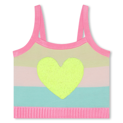 Knitted striped tank top BILLIEBLUSH GIRL