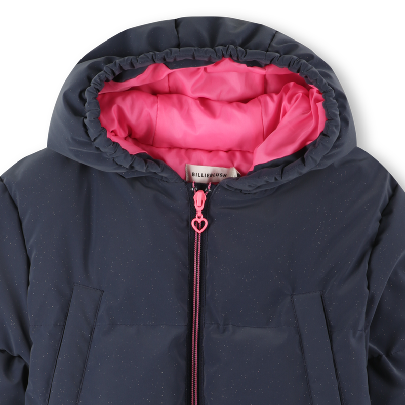 Hooded down jacket BILLIEBLUSH 
                    GIRL