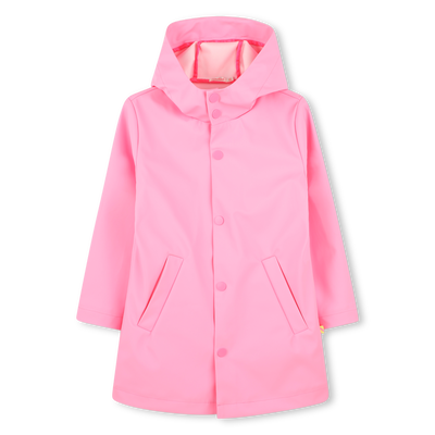 Long hooded raincoat BILLIEBLUSH GIRL