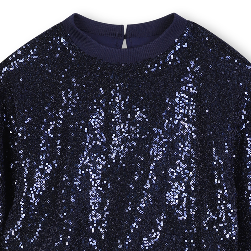 Bi-material dress BILLIEBLUSH 
                    GIRL