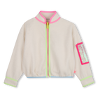 Fleece fabric cardigan BILLIEBLUSH 
                    GIRL