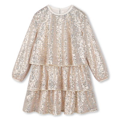 Flared dress with sequins BILLIEBLUSH GIRL