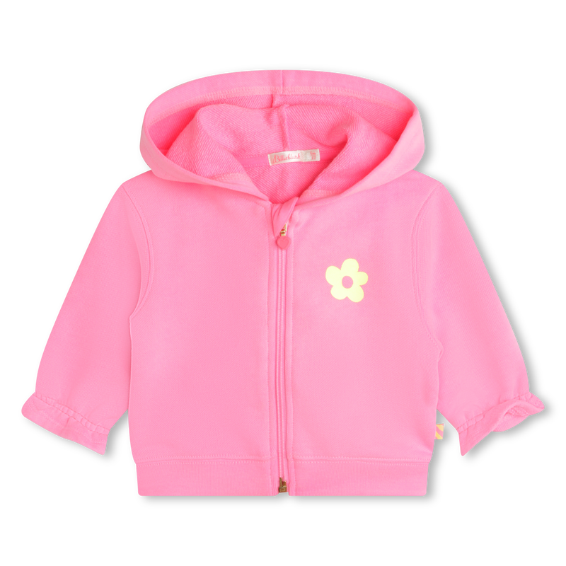 Hooded fleece cardigan BILLIEBLUSH 
                        GIRL