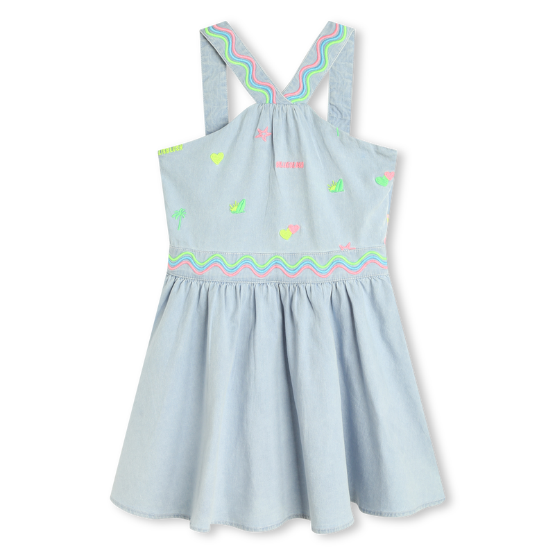 Embroidered jean dress BILLIEBLUSH 
                        GIRL