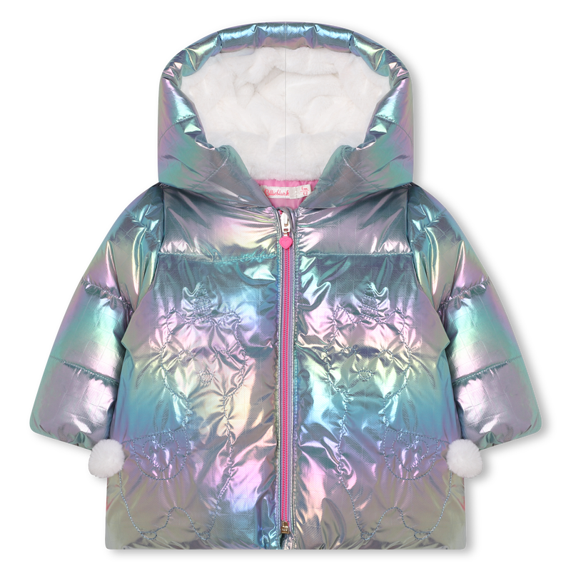 Iridescent puffer jacket BILLIEBLUSH 
                        GIRL
