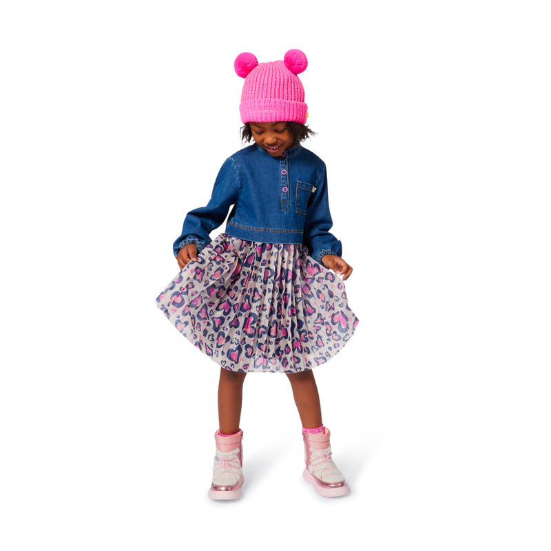 Double pompom beanie BILLIEBLUSH 
                    GIRL