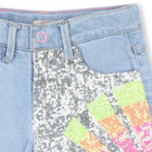 Adjustable denim shorts BILLIEBLUSH 
                    GIRL