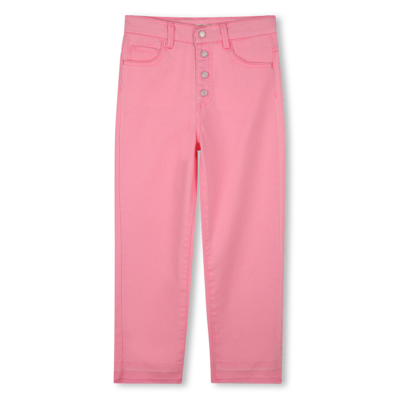 Button-up cotton jeans BILLIEBLUSH 
                        GIRL