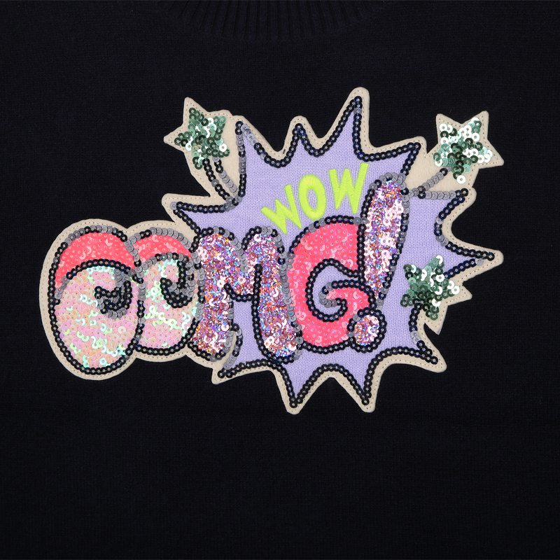 Sequined sweater dress BILLIEBLUSH 
                        GIRL