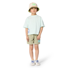 Bucket hat with badge BILLIEBLUSH 
                    BOY