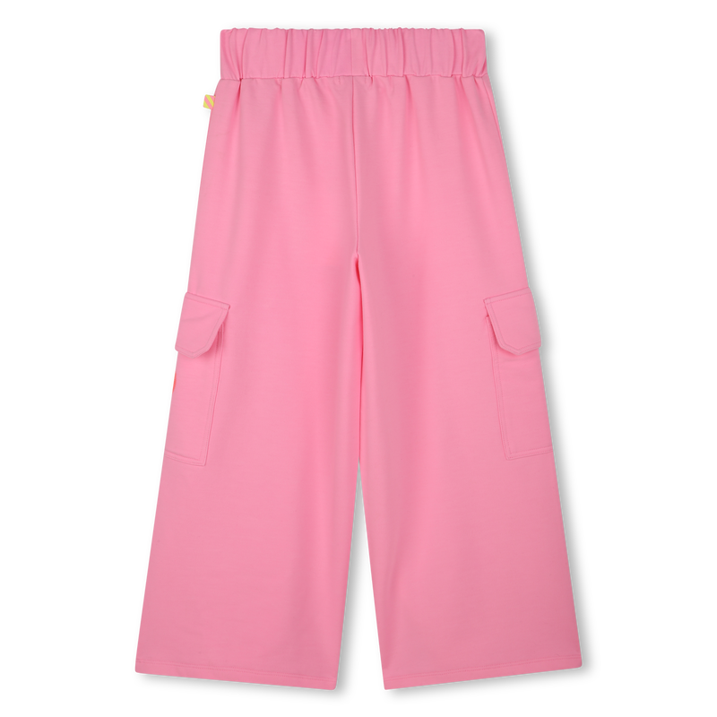 Wide-leg fleece trousers BILLIEBLUSH 
                        GIRL