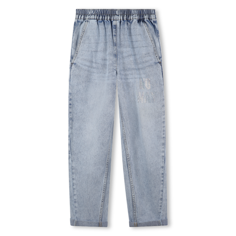 Denim trousers with 3 pockets BILLIEBLUSH 
                    GIRL