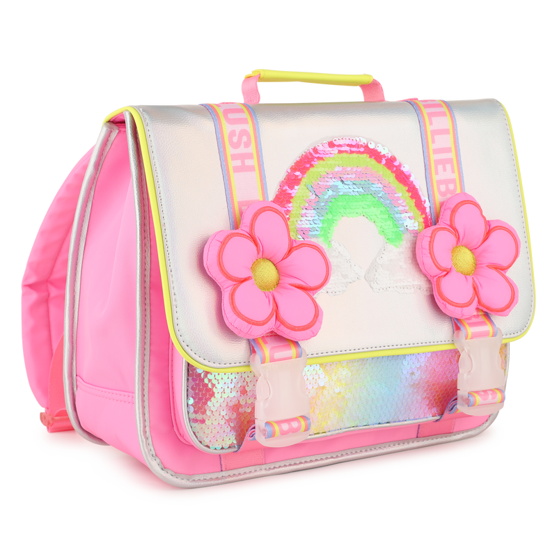 SATCHEL WITH IRIDESCENT REFLECTIONS BILLIEBLUSH 
                        GIRL