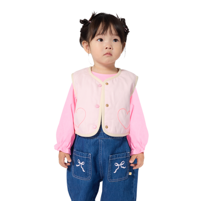 Sleeveless jacket BILLIEBLUSH GIRL