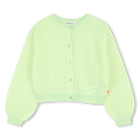 Openwork knitted cardigan BILLIEBLUSH 
                    GIRL