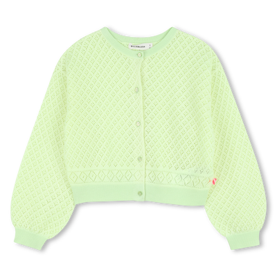OPENWORK KNITTED CARDIGAN BILLIEBLUSH GIRL