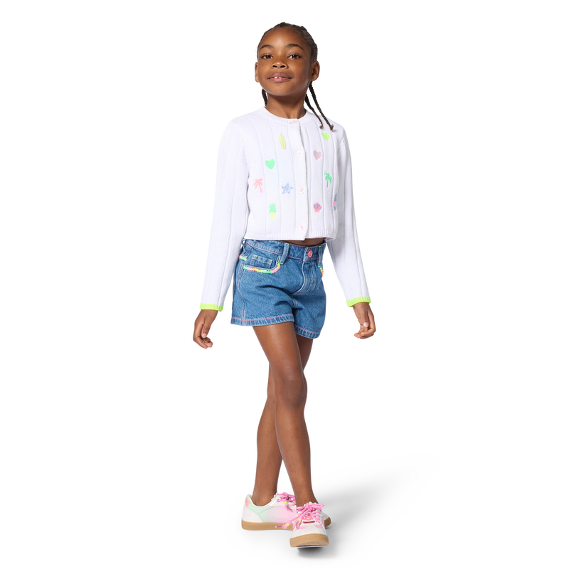 DENIM SHORTS BILLIEBLUSH 
                        GIRL