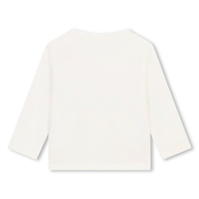 Long-sleeved cotton T-shirt BILLIEBLUSH GIRL