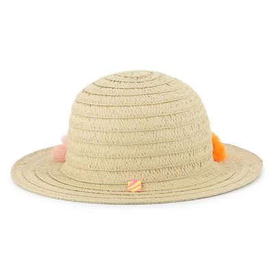 Iridescent pompom sun hat BILLIEBLUSH GIRL