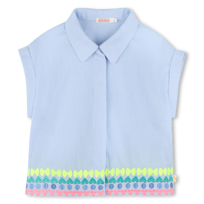 Striped cotton blouse BILLIEBLUSH GIRL