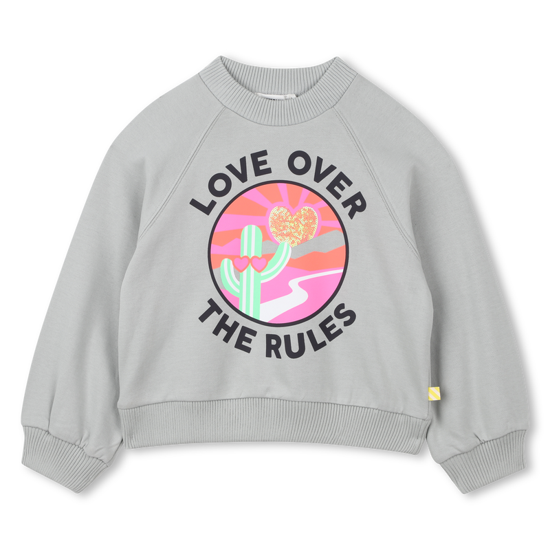 Fleece sweatshirt BILLIEBLUSH 
                        GIRL