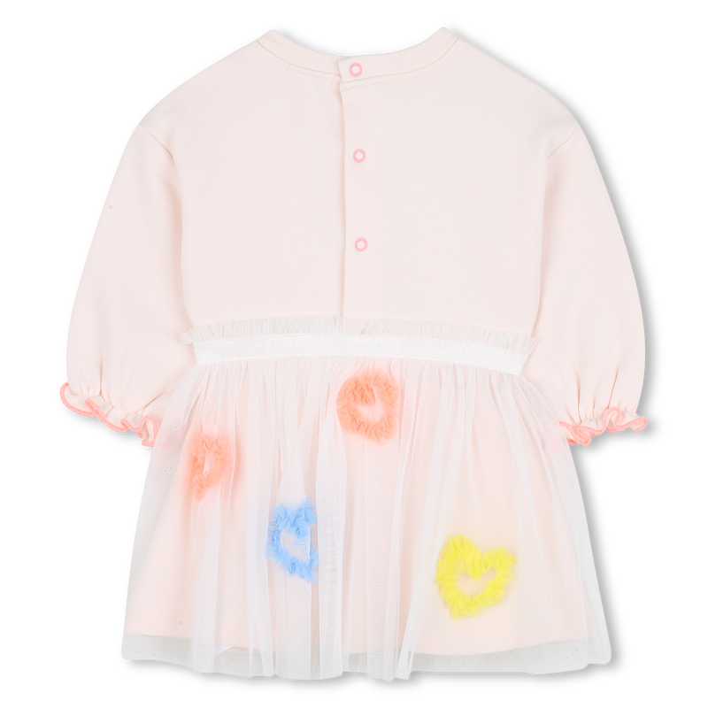 Bi-material dress BILLIEBLUSH 
                        GIRL