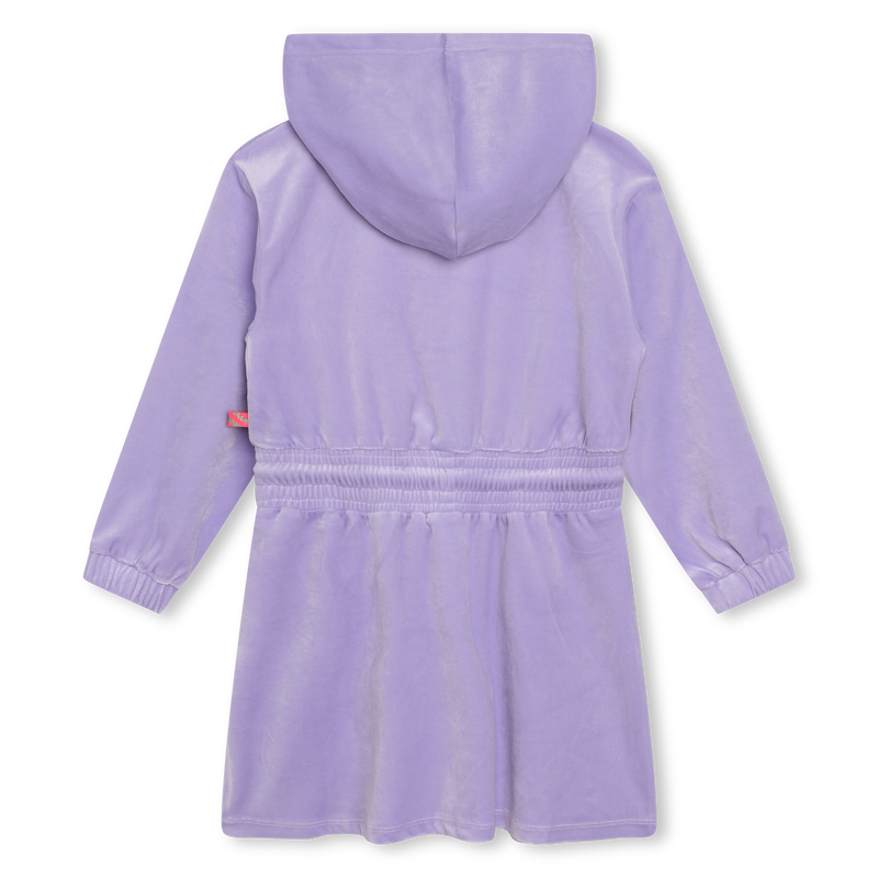 Hooded velvet dress BILLIEBLUSH 
                        GIRL