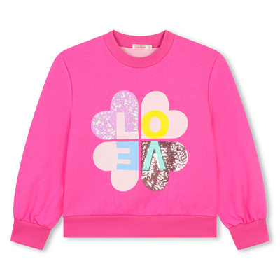 Fleece sweatshirt BILLIEBLUSH GIRL