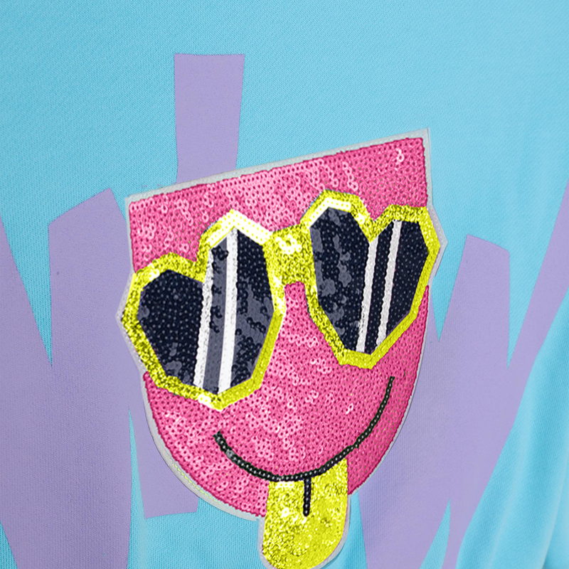 Fleece hoodie BILLIEBLUSH 
                        GIRL