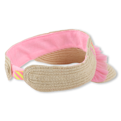 Embroidered logo visor BILLIEBLUSH GIRL